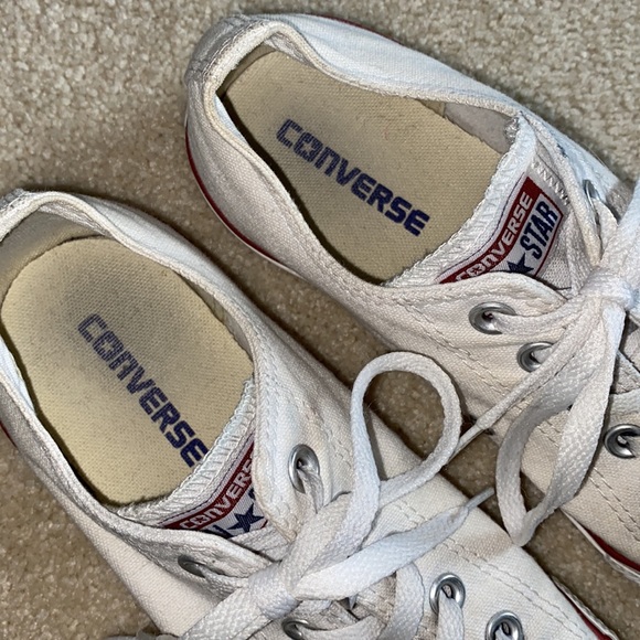 Converse white sneakers - Picture 3 of 6